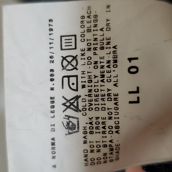 VERSACE Jeans Couture high rise painted straight leg jeans (fits like a 24) - Picture 14 of 15